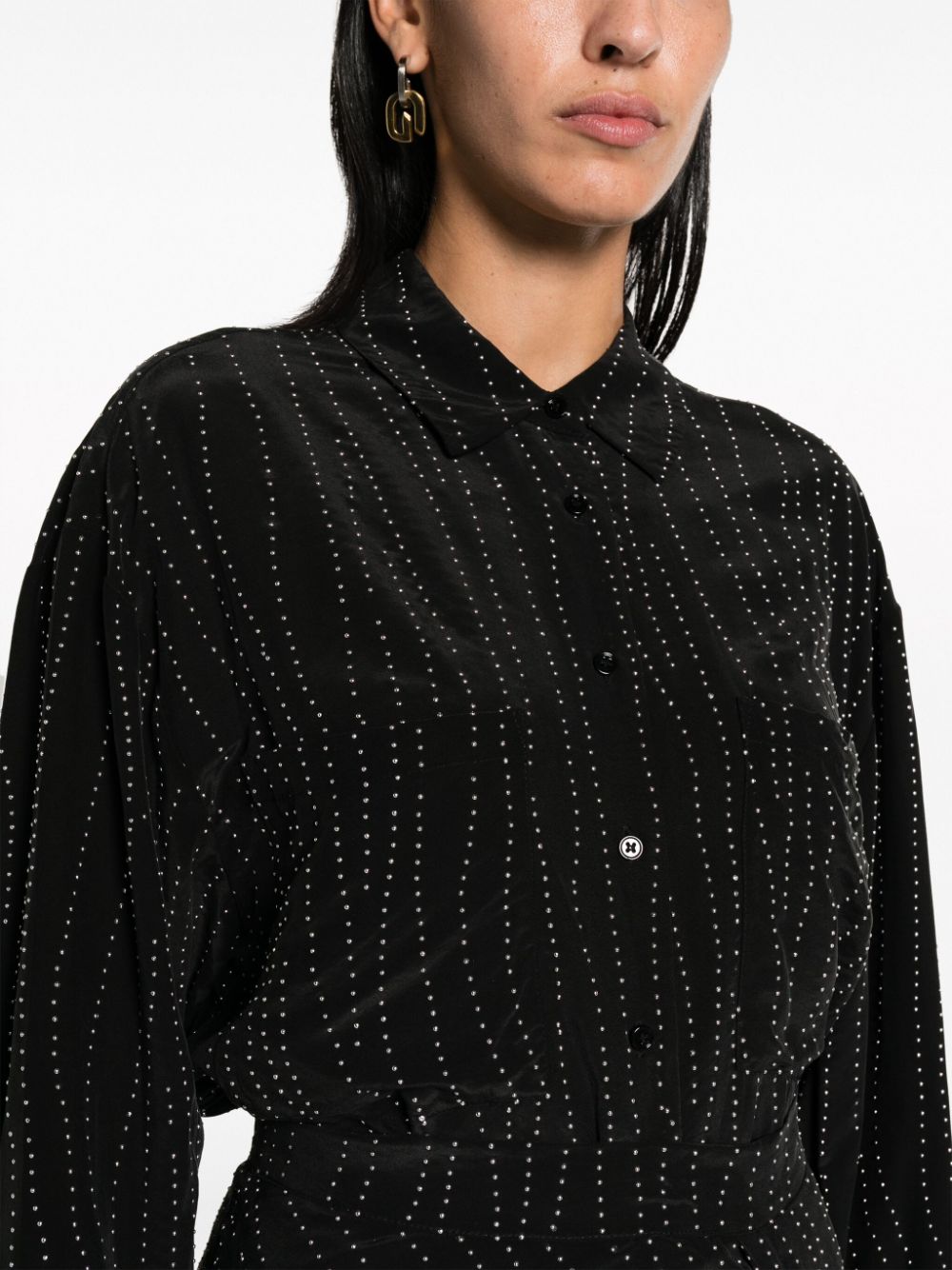 Zefiro studded shirt