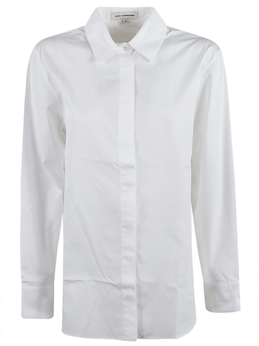 Button-down cotton shirt