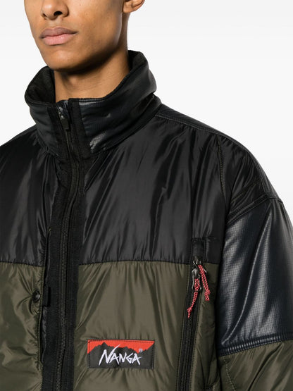 Nylon short down jacket