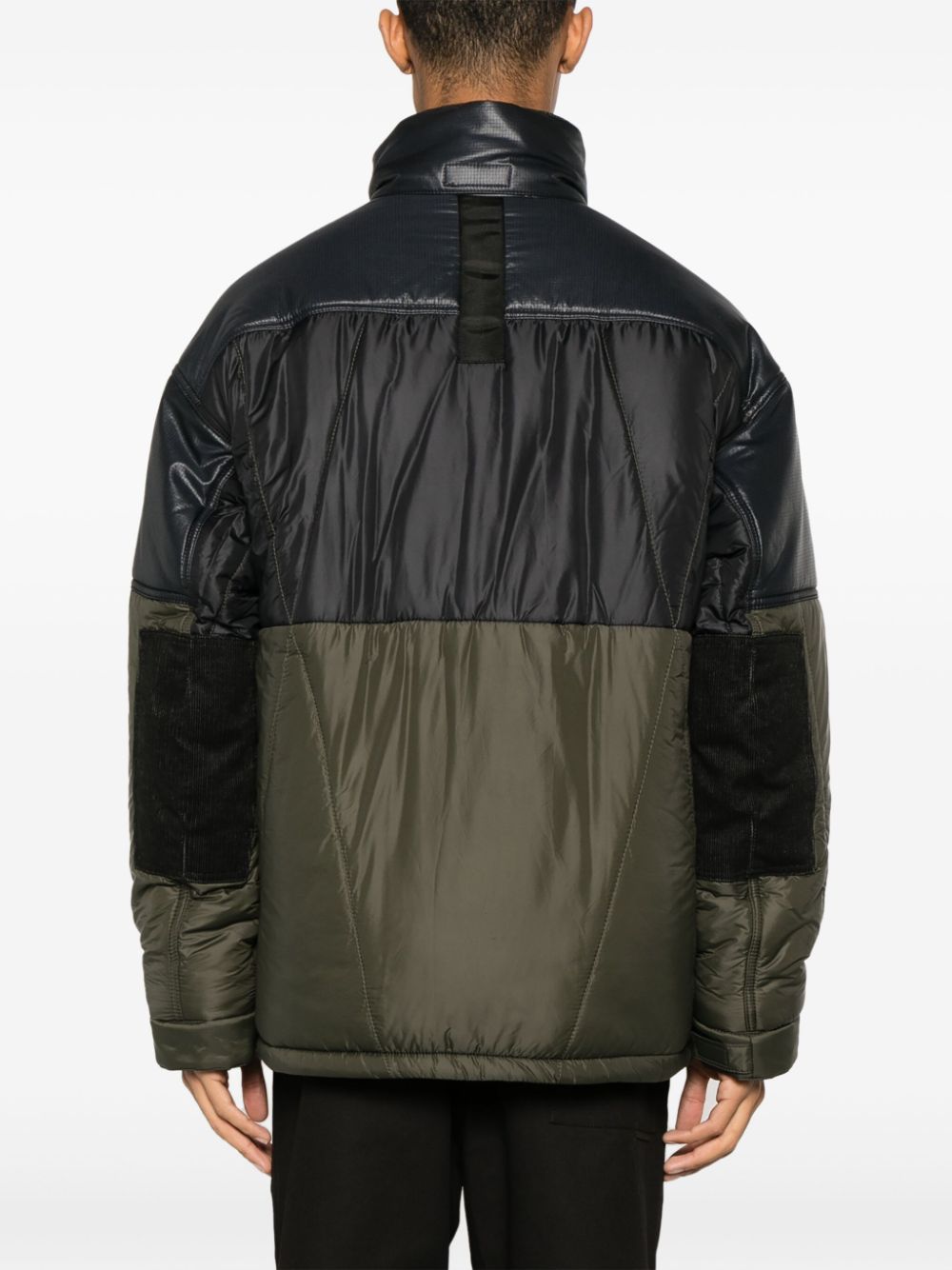 Nylon short down jacket