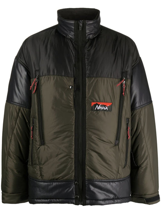 Nylon short down jacket