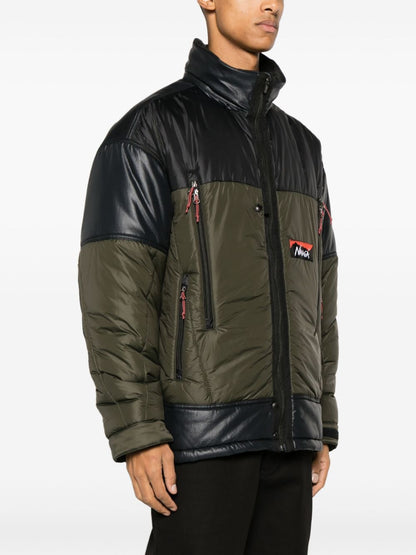 Nylon short down jacket