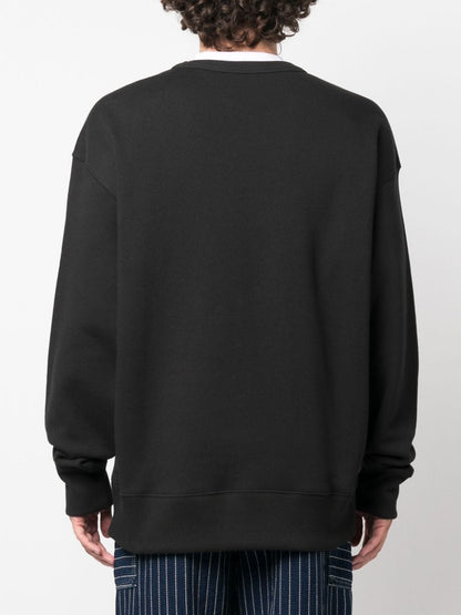 Archive oversized logo cotton sweatshirt