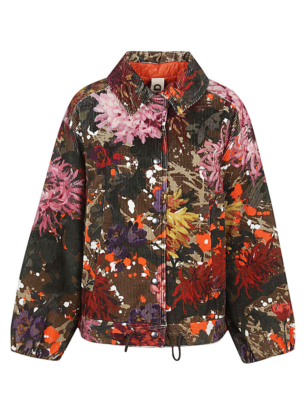 Ev floral print bomber jacket