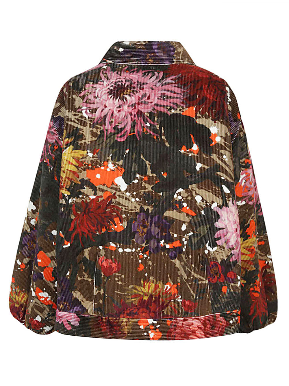 Ev floral print bomber jacket