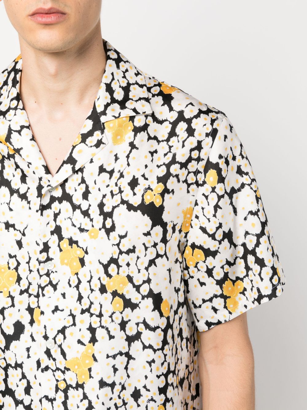 Printed silk shirt