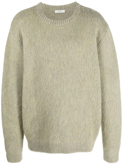 Wool crewneck sweater