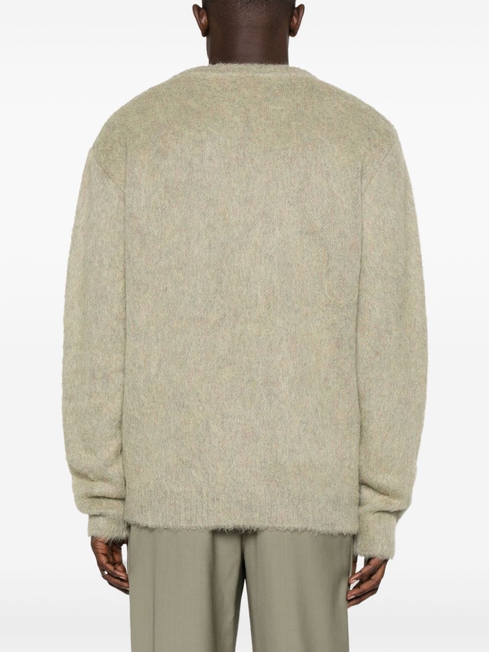 Wool crewneck sweater