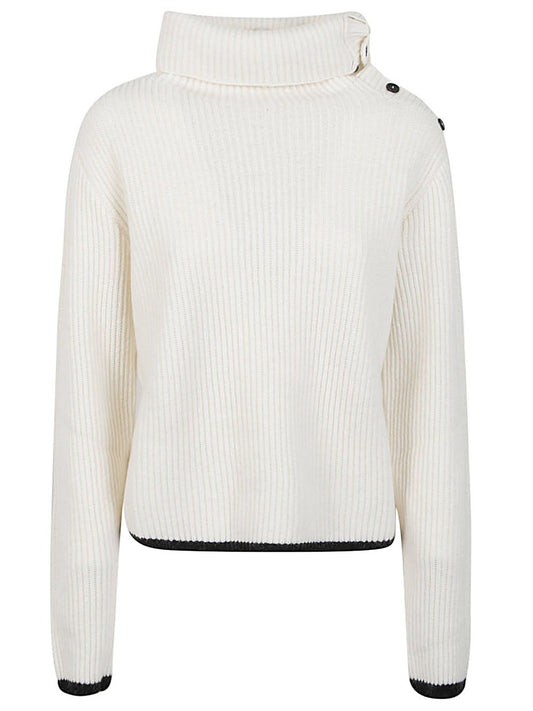 Wool blend turtleneck sweater