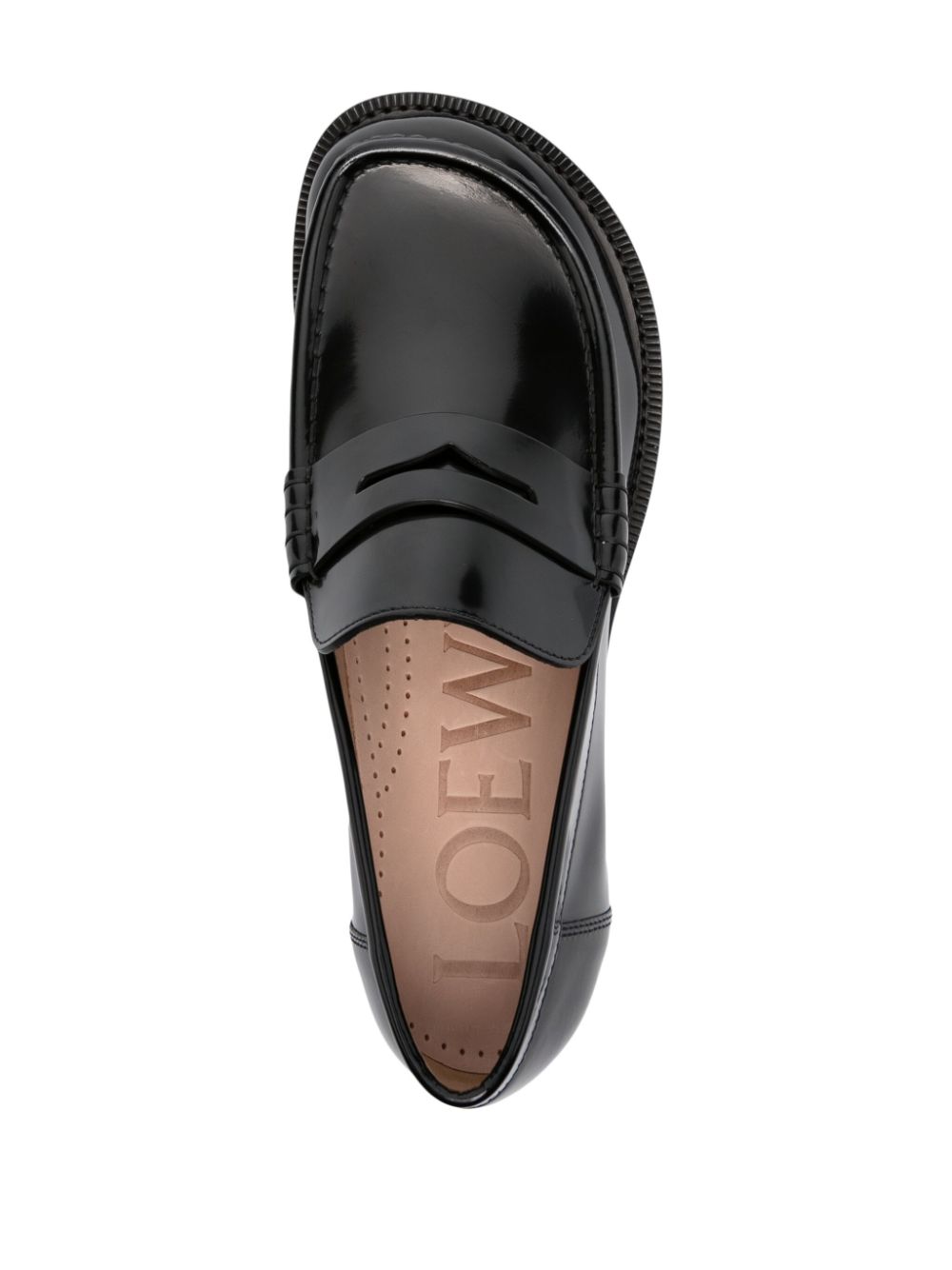 Terra leather loafers