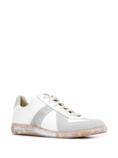 Replica leather sneakers