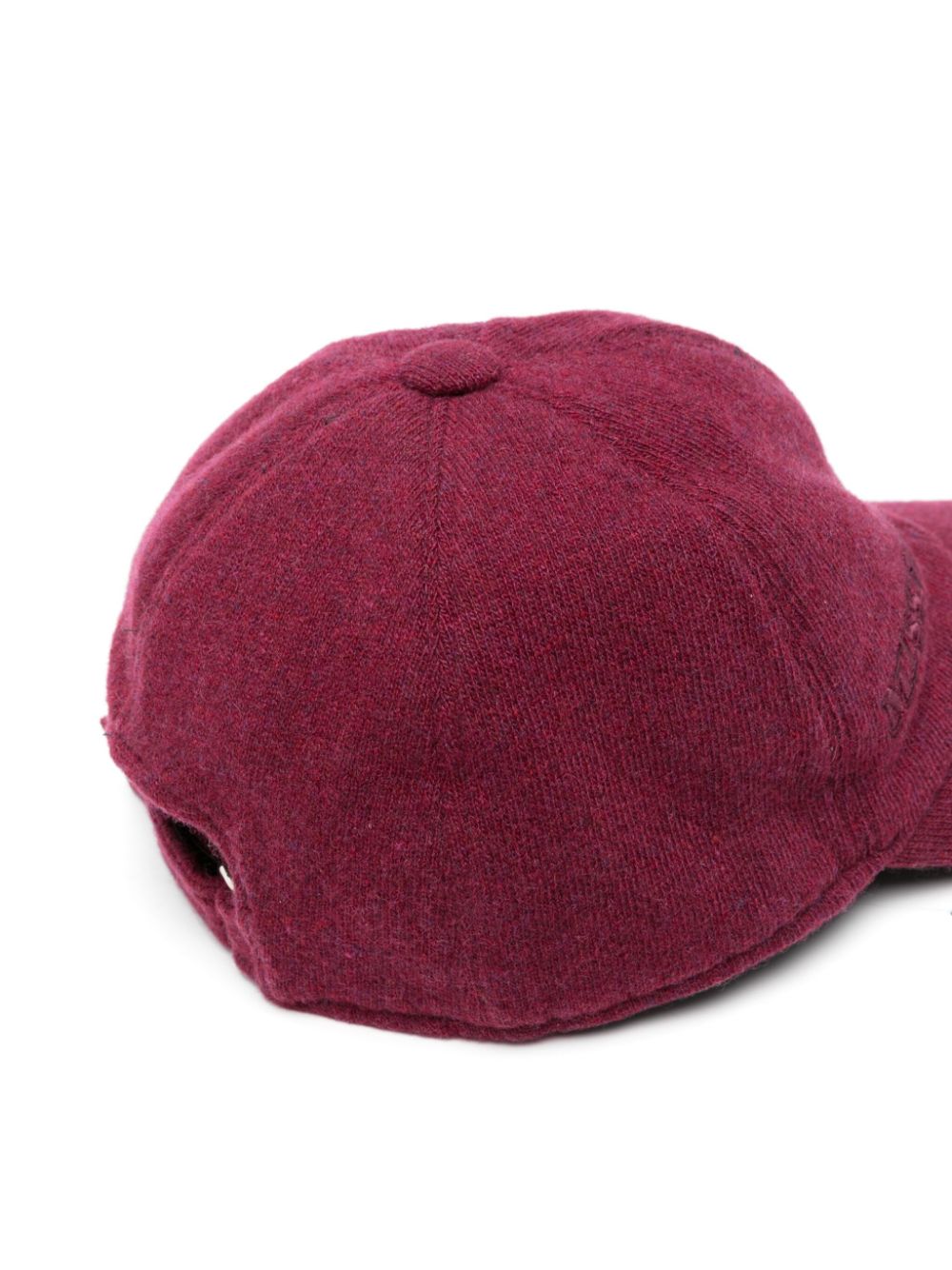 Cashmere baseball cap