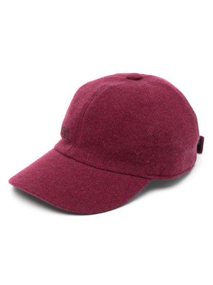 Cashmere baseball cap