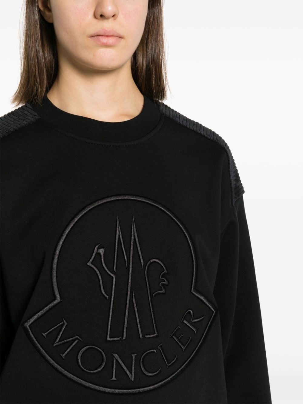 Logo cotton crewneck sweatshirt