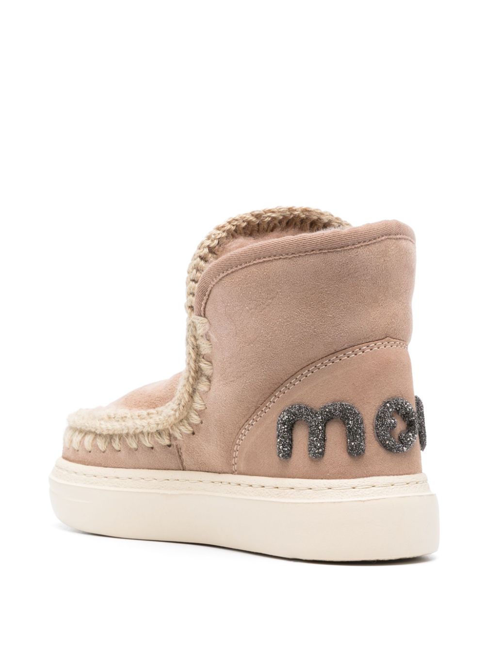 Eskimo sneaker bold glitter ankle boots