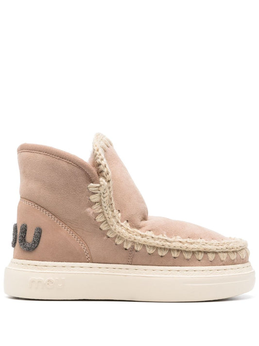 Eskimo sneaker bold glitter ankle boots