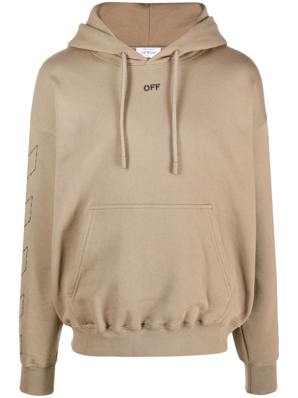 Logo cotton hoodie