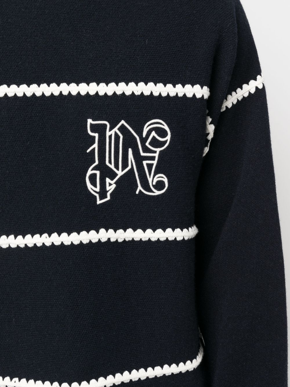 Monogram wool sweater