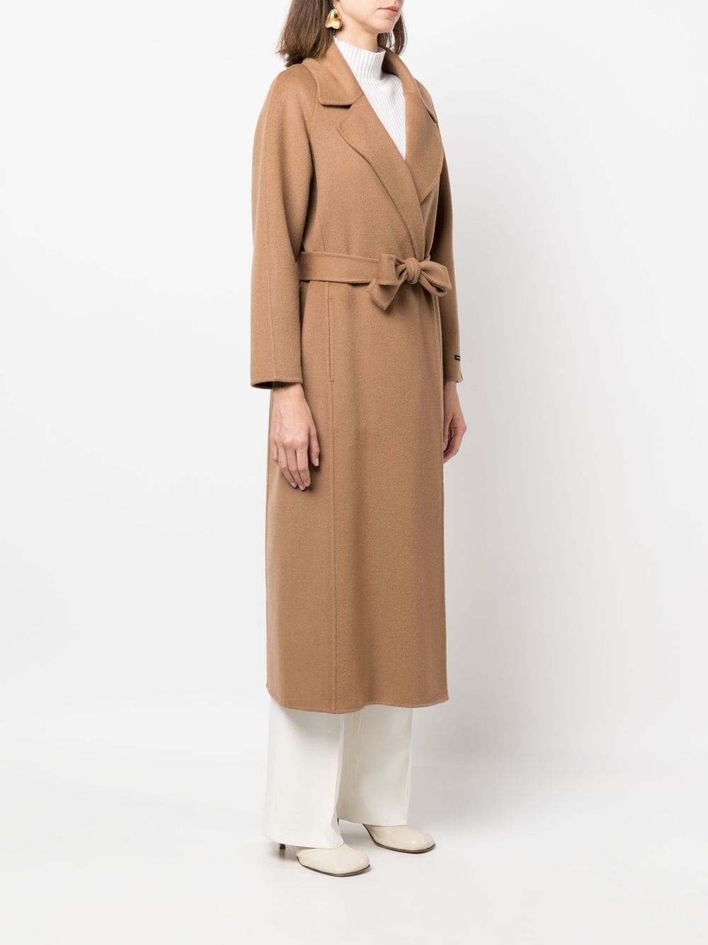 Paola wool blend long coat