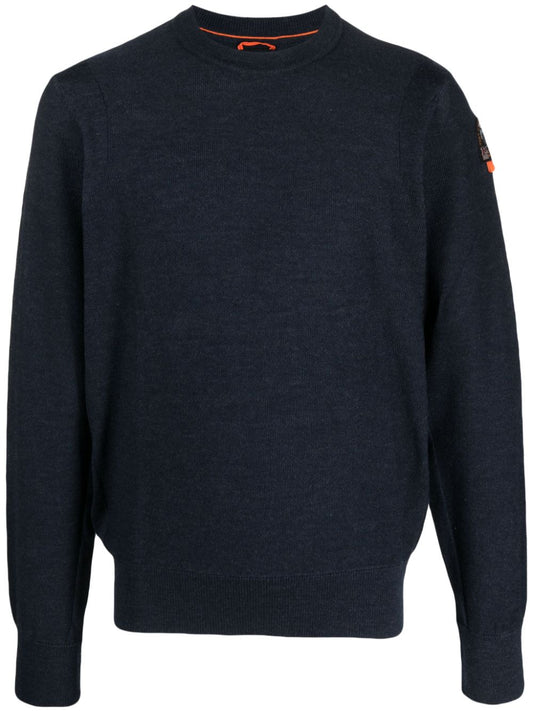 Wool crewneck jumper