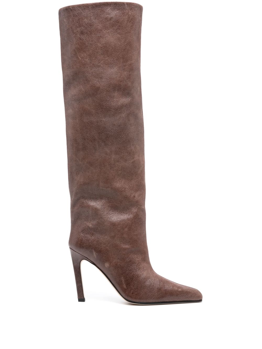 Jude leather heel boots