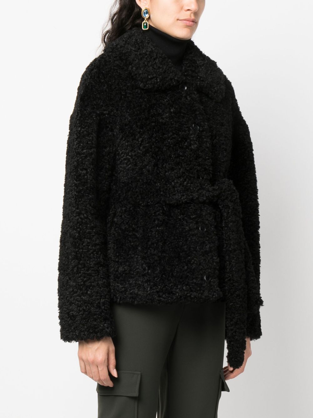 Short faux fur jacket