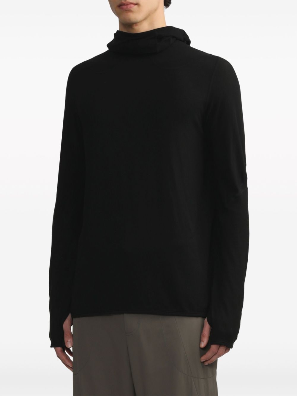 5.1 long sleeve center (black)