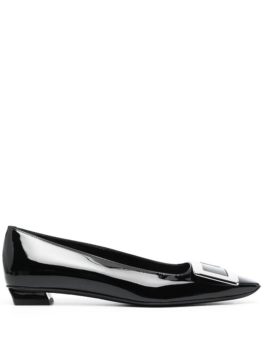 Belle vivier leather pumps