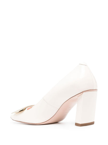 Belle vivier leather pumps