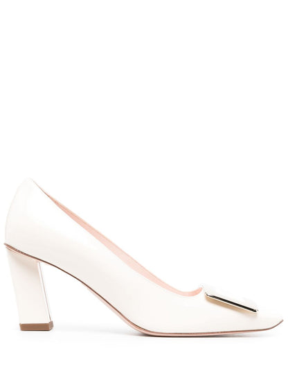 Belle vivier leather pumps