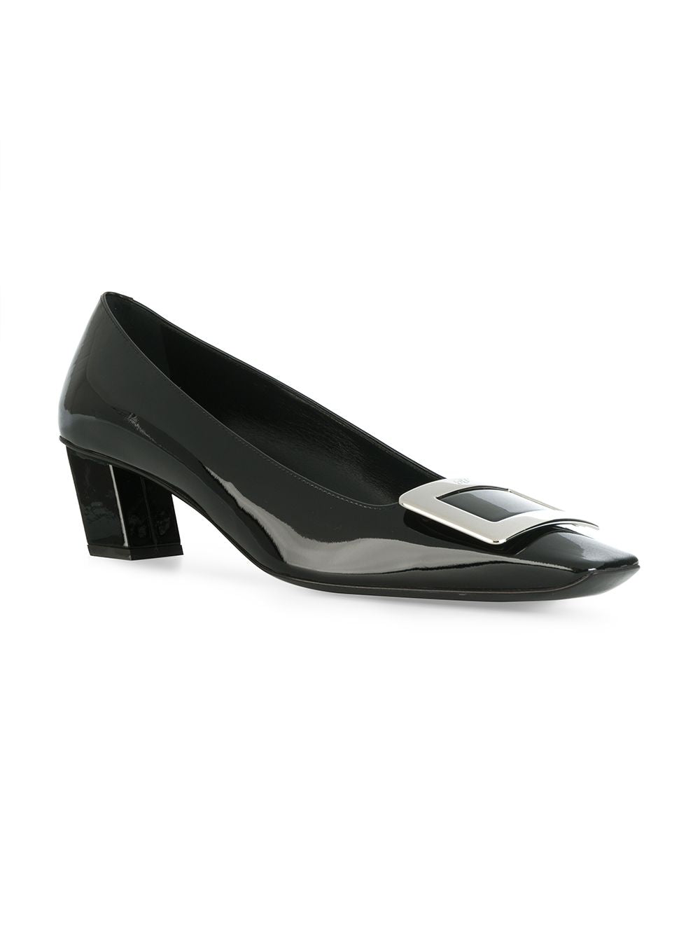 Belle vivier leather pumps