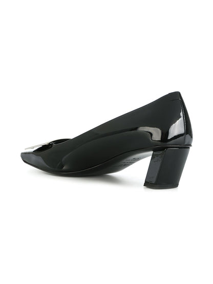 Belle vivier leather pumps