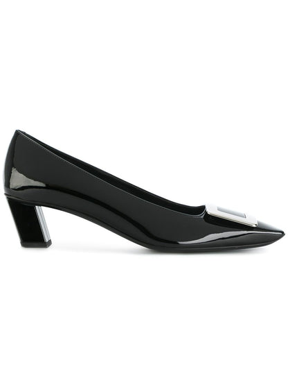 Belle vivier leather pumps