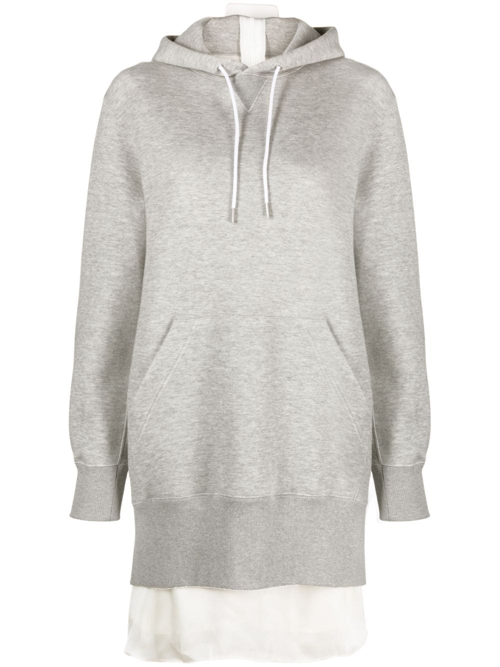 Zipped hoodie dress