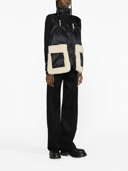 Faux shearling blouson