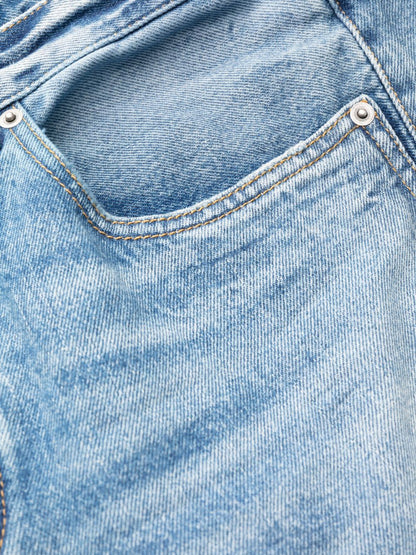 Denim cotton jeans