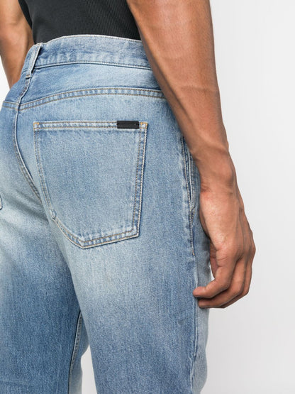 Denim cotton jeans