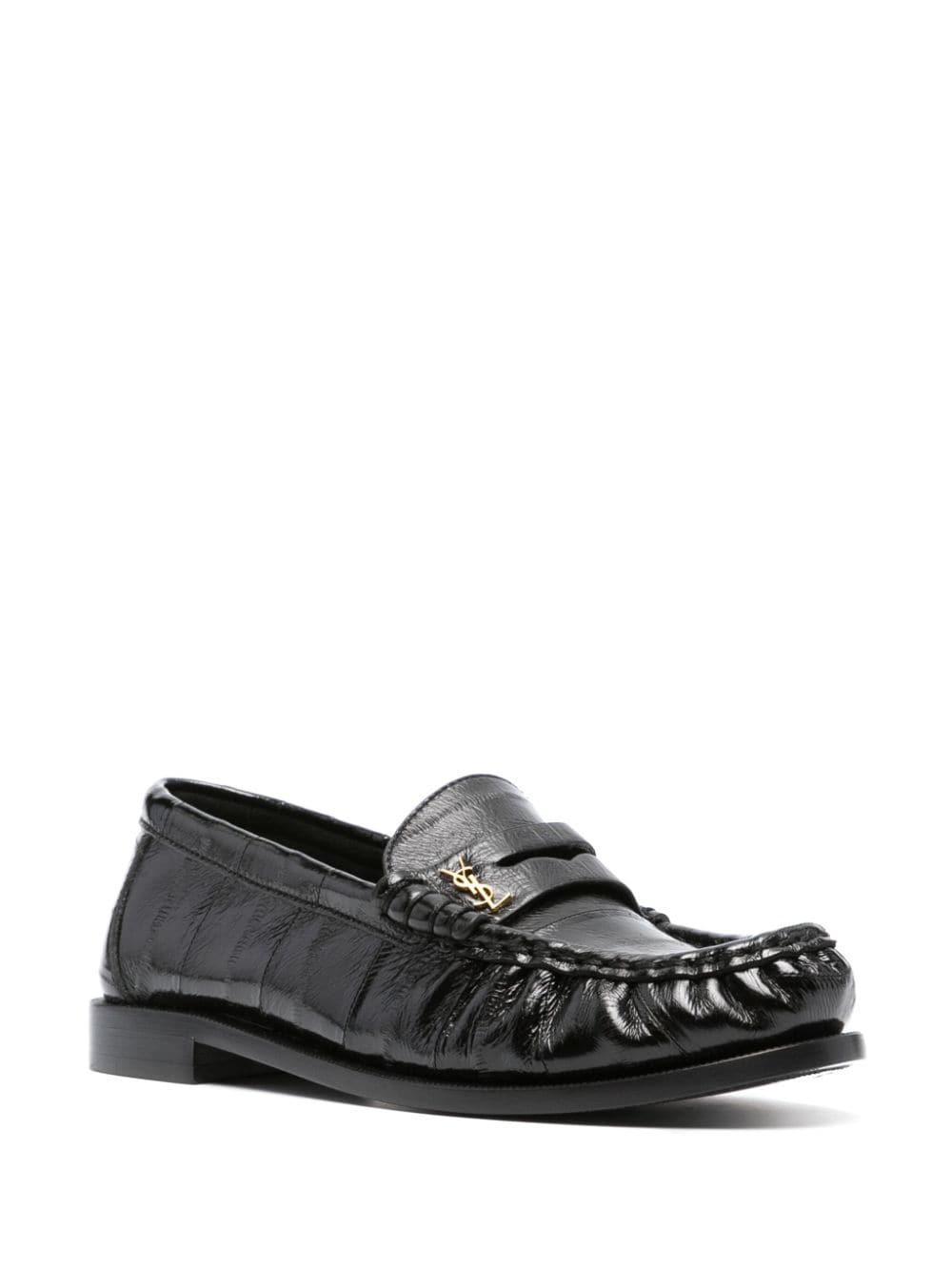 Le loafer leather slippers