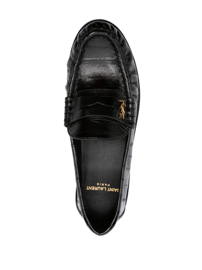 Le loafer leather slippers