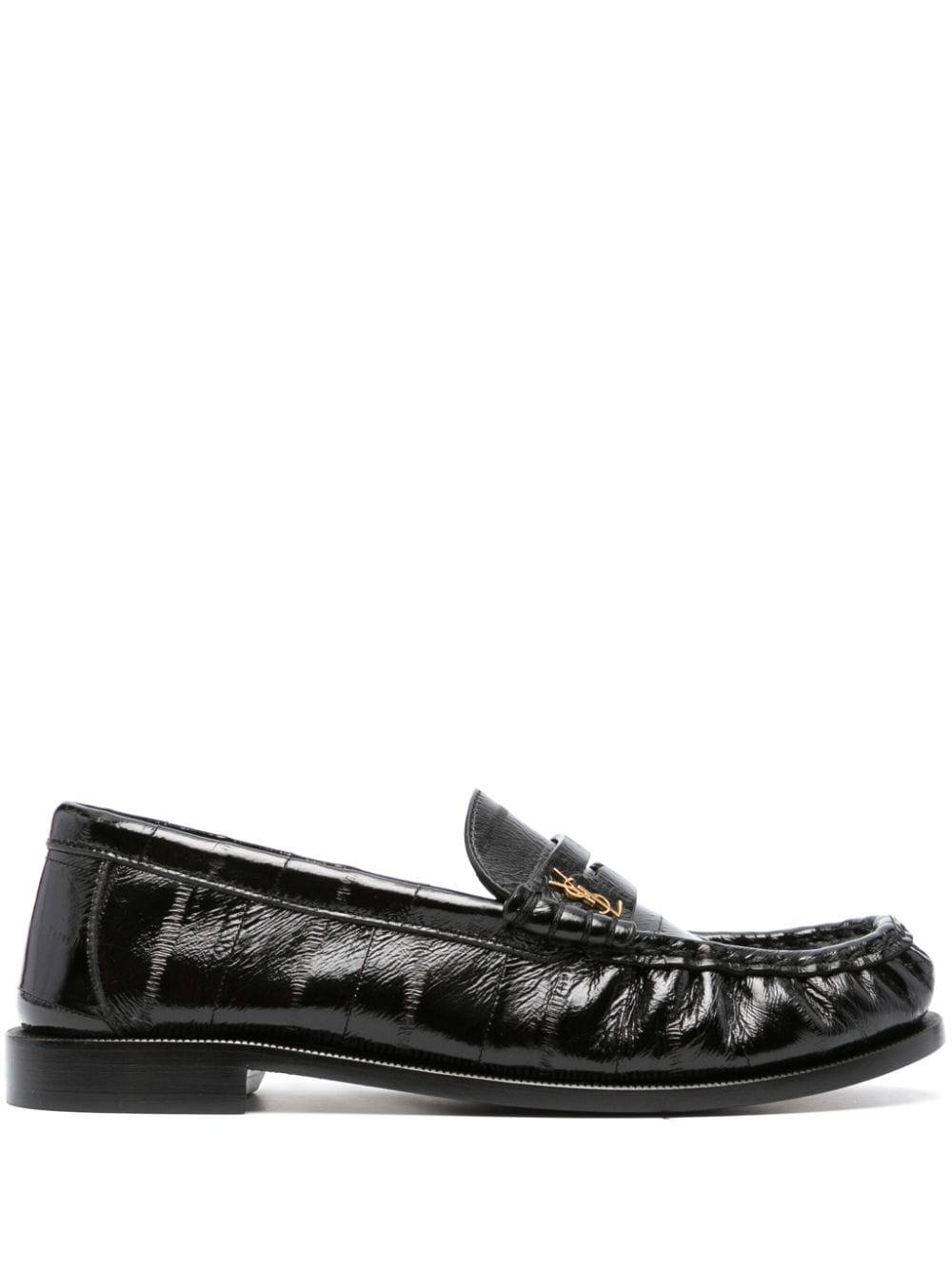 Le loafer leather slippers