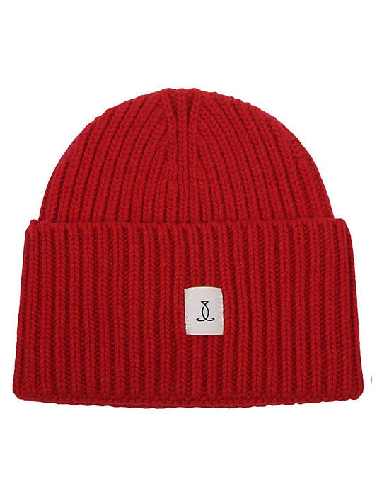 Logo wool beanie