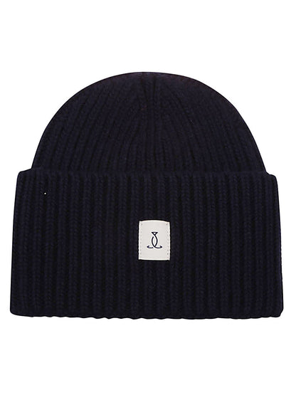 Logo wool beanie