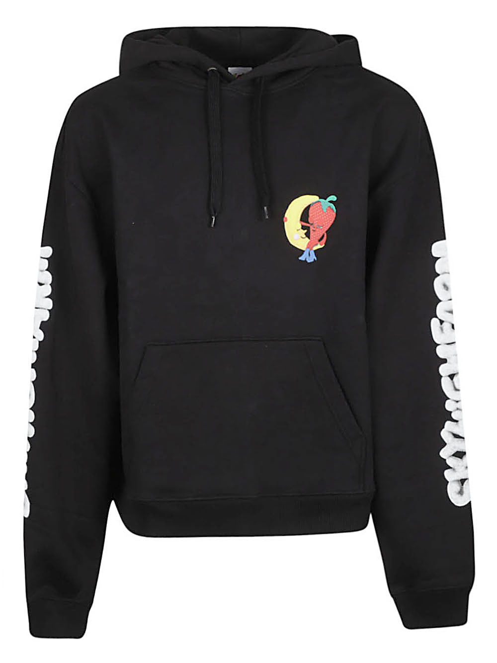 Logo cotton hoodie