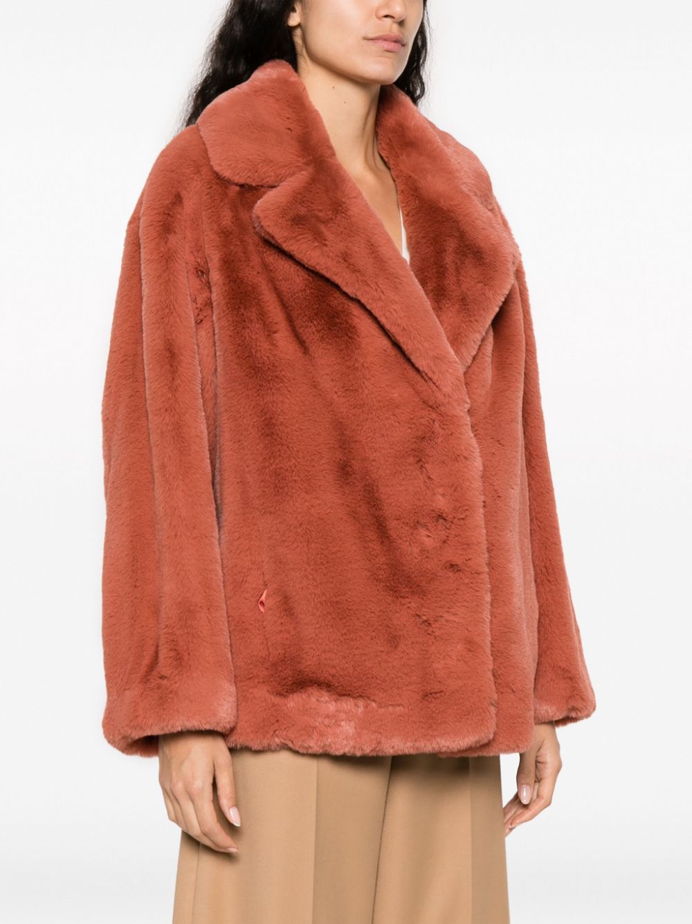 Savannah faux fur lush teddy jacket