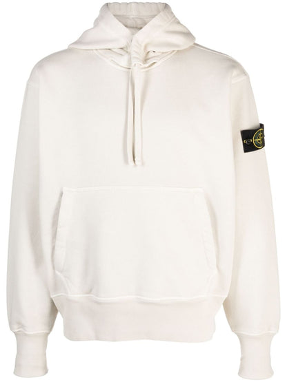 Logo cotton hoodie