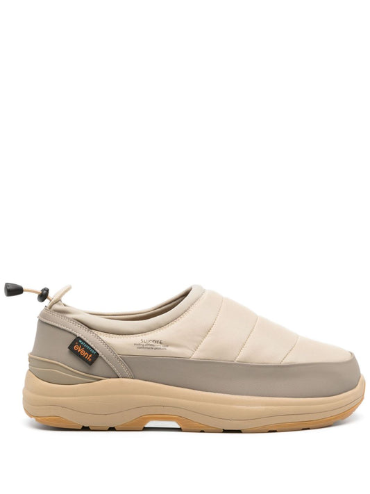 Nylon slip-on sneakers