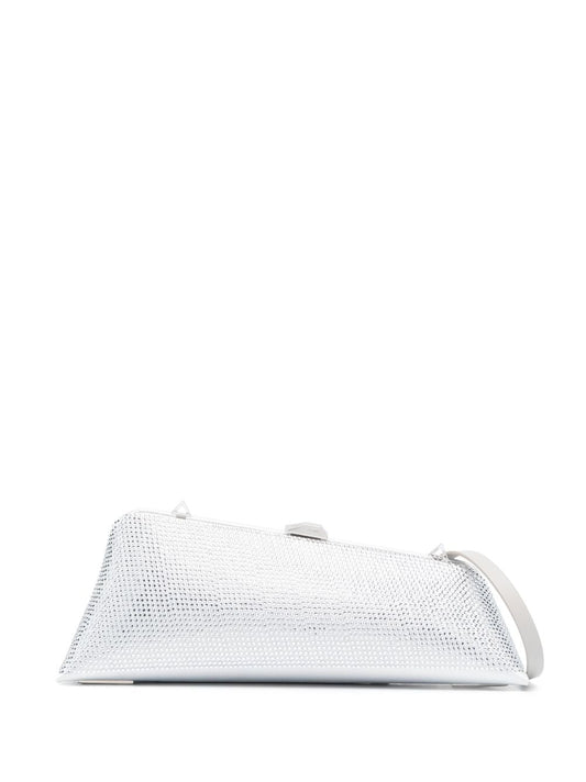 Long night satin clutch bag