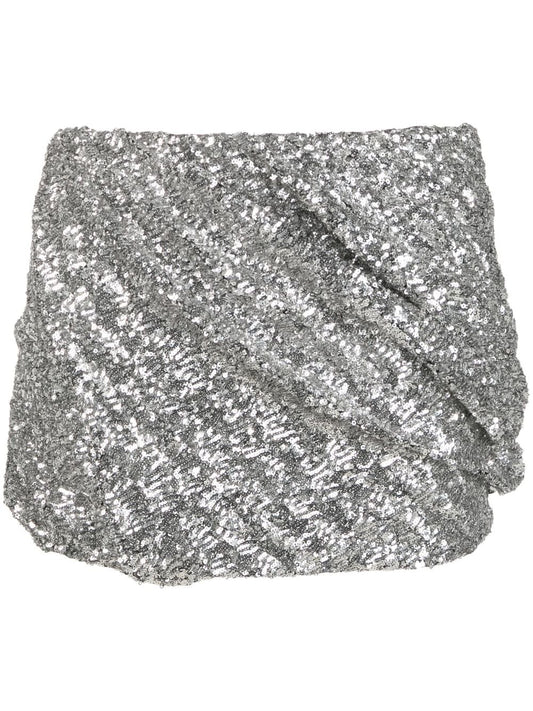 Sequin mini skirt