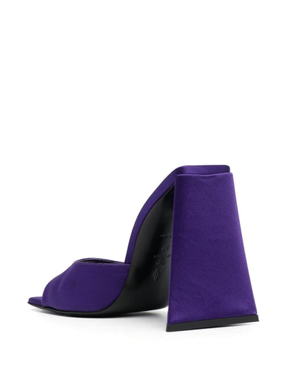 Devon satin mules