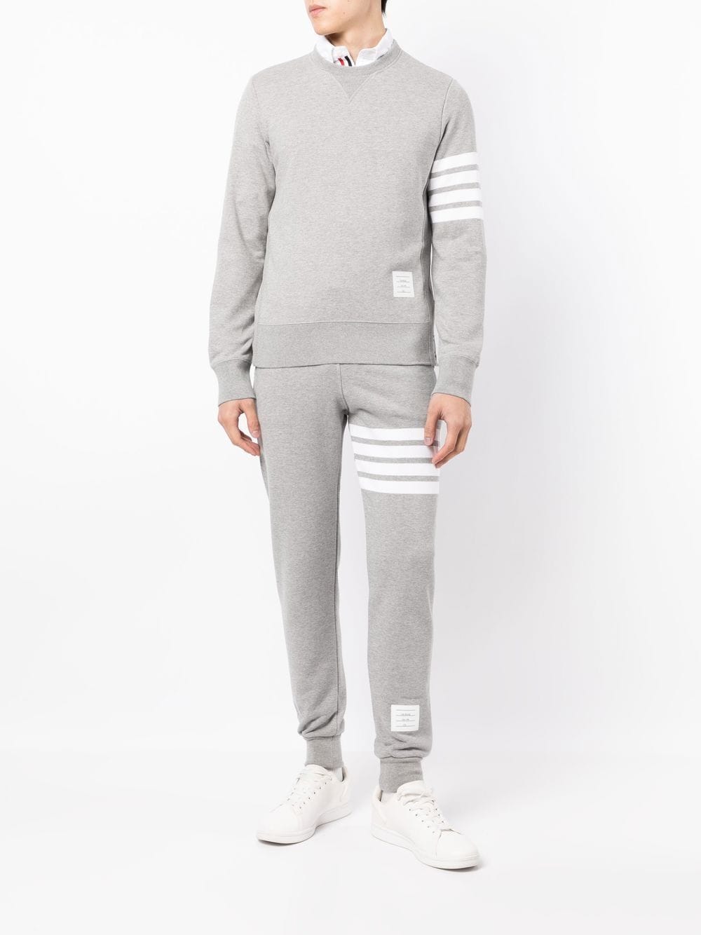 4-bar cotton sweatpants